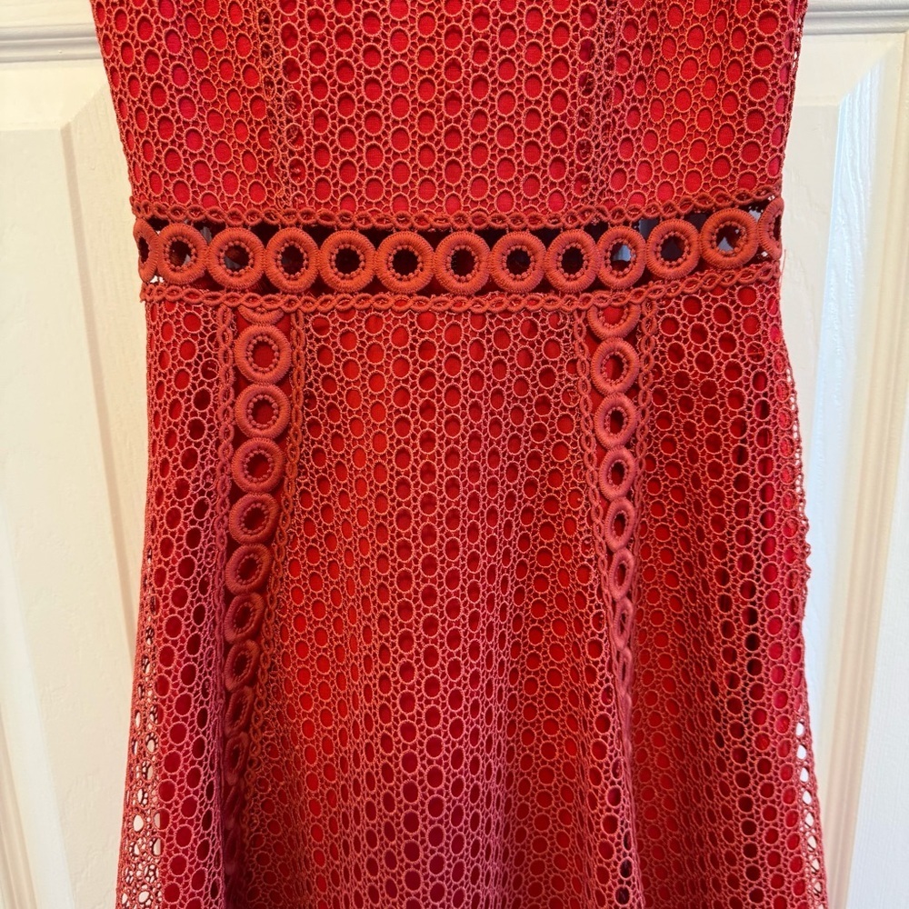 Maje Coral Sleeveless Midi Sundress, Size 1 - Picture 7 of 16